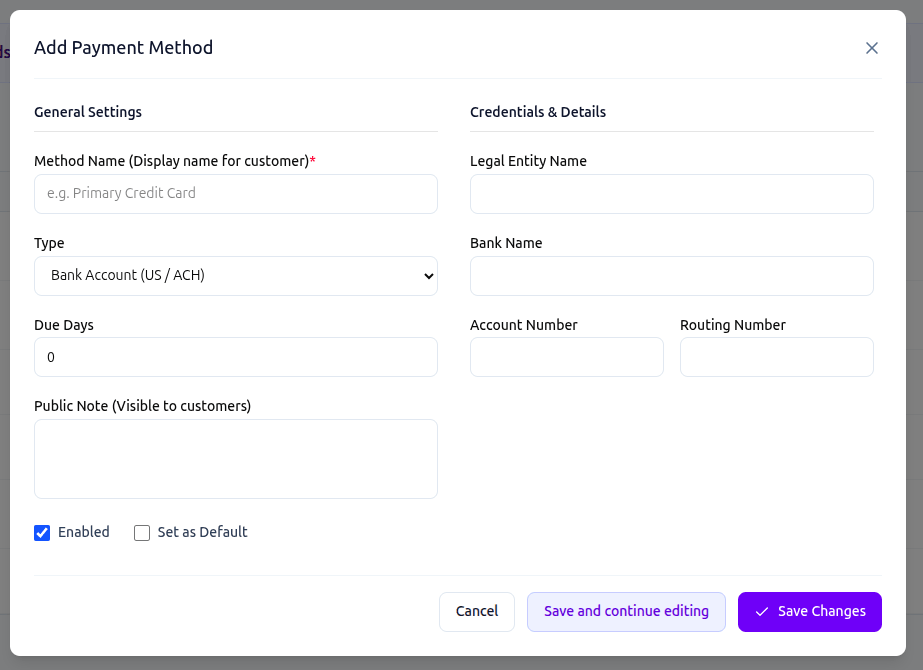 Setting up global B2B payment options ACH and SEPA for wholesale ecommerce